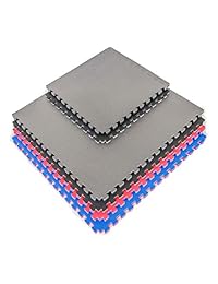 IncStores - 1" MMA Interlocking Foam Tiles - Perfect for Martial Arts, Lightweight Home Gyms, p90x, Insanity, Gymnastics, Yoga, Cardio and Aerobics