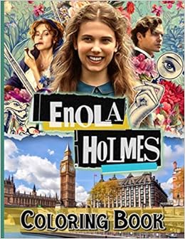 Enola Holmes Coloring Book: Enola Holmes Awesome Illustrations Adults