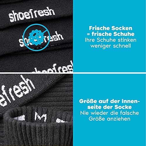 Shoefresh Bamboe Sokken | Voordeelverpakking: 7 paar | Anti-Zweetsokken | Antibacterieel | Super Absorberend | Zacht en… - Image 8