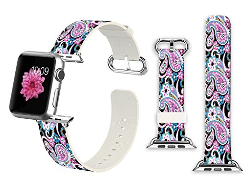 38mm apple watch band soft leather sport style series 1 series 2 …