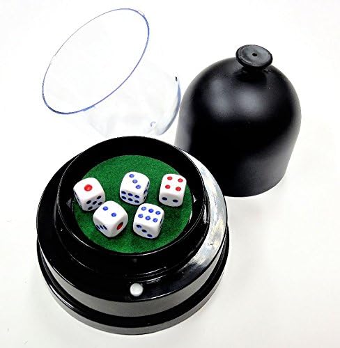 Amazon ぴぴっと 電動 ダイスカップ 自動 サイコロ 振り機 ダイス5個セット ダイス サイコロ おもちゃ