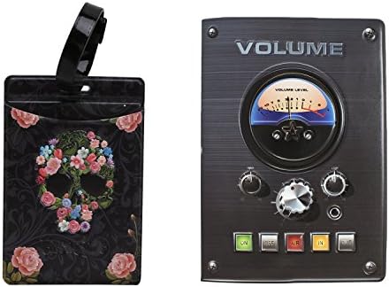 Passport Cover - Holder - for Men &amp; Women - w/ Leather Luggage Tag (Volume)