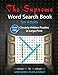 The Supreme Word Search Book for Adults: Over 200 Cleverly Hidden Puzzles in Large Print by Word Search Puzzle Group