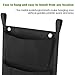 KORAM 7 Pockets Vertical Garden Wall Planter Living Hanging Flower Pouch Green Field Pot Felt Indoor/Outdoor Wall Mount Balcony Plant Grow Bag for Herbs Vegetables and Flowers (10pcs of Plant Tags)