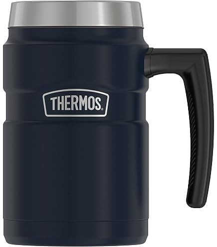 Amazon.com: THERMOS Stainless King Vacuum-Insulated Travel Mug, 16 Ounce,  Slate : Home & Kitchen