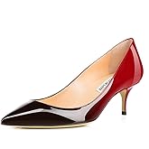 JOY IN LOVE Women's Shoes Low Heels Pointy Toe Kitten Heel Daily Pumps