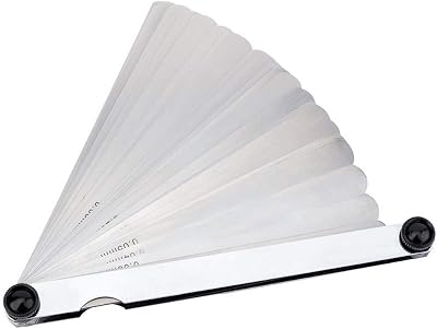 Draper 51727 Dual Marked Long Feeler Gauge 150mm Tapered Blades Metric Imperial