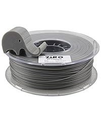 Ziro Impresora 3d filamento pla 1.75 baisc Color Series 1 kg (2.2lbs) 19 colores, Gris