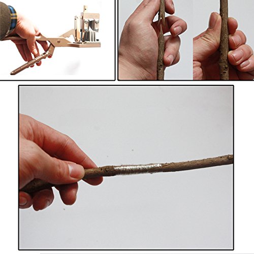 Migiwata Professional Pruning Shears Grafting Cutting Tool with Full Metal Body and a SKS7 Sharp V-Type Blade to Cut Grafting Stocks from 5mm up to 20mm in Diameter for Garden Fruit Trees - Thumbnail 4