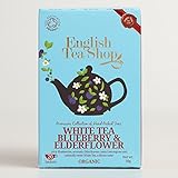 English Tea Shop Blueberry, Elder Flowers, and Lemon Grass White Tea, 20-count