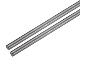 PATIKIL Graphite Rod Graphite Stirring Rod Cylinder Stick Carbon Rod 300x6mm Black for Electrode, Melting Casting, Crucibles,