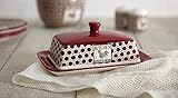 Ceramic Rooster Butter Dish