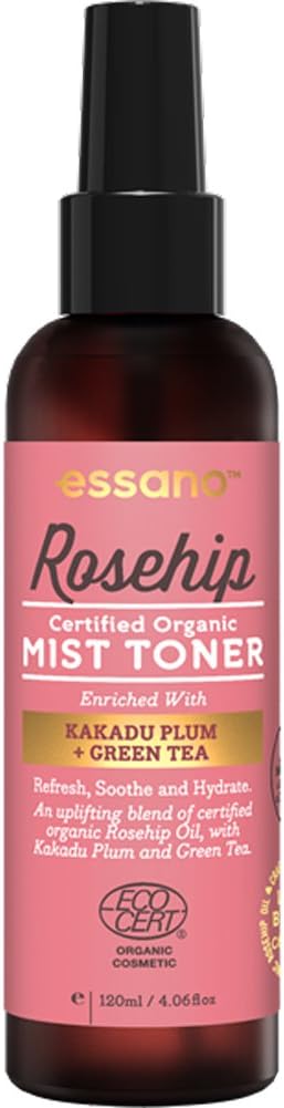 Essano Certified Organic Mist Toner, 120ml (4oz)