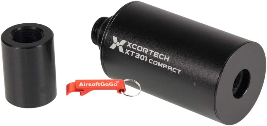 Xcortech XT301 60mm Compact Tracer (11mm CW to 14mm CCW, Black) - Keychain Included