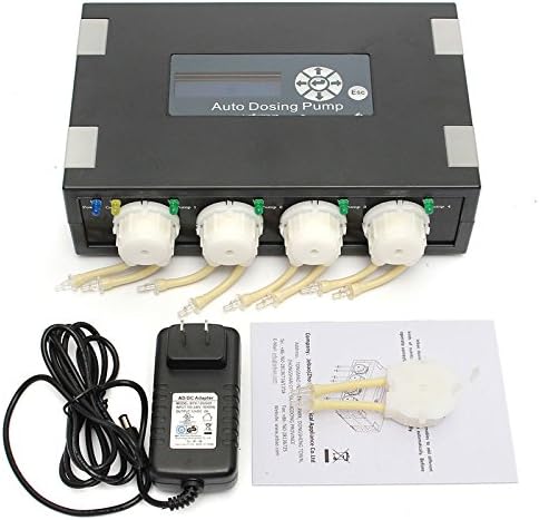 Raza ZHIYANG DP-4 VERSION 2 AUTO DOSING PUMP FOR AQUARIUM SALTWATER MARINE REEF 4 CHANNEL New