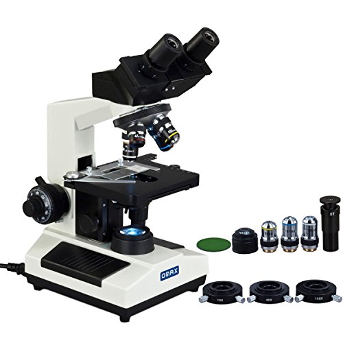 OMAX 40X-2000X Contrast Binocular Microscope