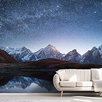 Wall Mural The Beautiful Space World Removable Self-Adhesive Wallpaper Wall Decoration for Bedroom Living Room - 66x96 inches