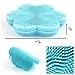 Premium Food Grade Silicone Scrubber and Brush for Cleaning (4 pc + Silicone Brush) | Antibacterial and BPA-free