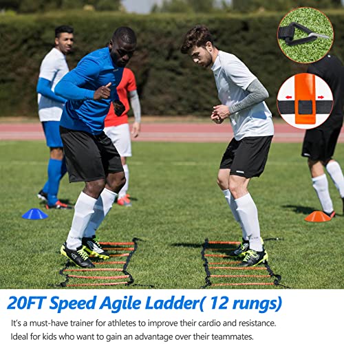 Haootadiy Soccer Agility Training Equipment Football Training