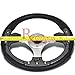 Rxmotor 320MM 6 Bolts JDM Horn Button Steering Wheel Universal Fit Not Include Hub Adapter (CARBON FIBER)