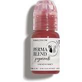 Perma Blend French Fancy Tattoo Ink 0.5 oz | Vegan Formula Pigment, Professional Tattooing Supplies, Suitable for Microblading