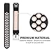Adepoy Fitbit Alta Bands and Alta HR Bands, Newest Adjustable Replacement Wristband with Secure Metal Clasp for Fitbit Alta HR and Fitbit Alta