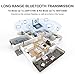 Bluetooth 5.0 Transmitter Receiver with LED Display 3 in 1 Long Range Audio Adapter for TV,PC,Home Stereo Speaker, aptX Low Latency Dual-Link Adapter for 2 Headphones,Optical 3.5mm AUX RCA (Iron gray)thumb 3