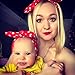 Gellwhu 12PCS Baby and Mom Headbands Bow and Knot Hair Bands Elastic Headwear