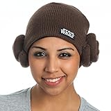 Star Wars Princess Leia Hair Buns Knit Beanie