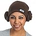 Star Wars Leia Buns Knit Hat Brown