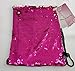 Winmany Mermaid Sequin Drawstring Backpack Glittering Reversible Dance Bag Sports Backpack Bag Outdoor Shoulder Bag