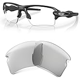 Oakley Authentic Flak 2.0 XL OO9188 REPLACEMENT Lenses+ Bundle Microfiber Pouch -FRAMES NOT INCLUDED