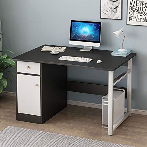 ミニマリスト 勉強机 ホーム パソコン机 を使用 ストレージブックシェルフ 頑丈 用 研究 ベッド