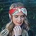 LPVLUX 5 Pcs Headbands for Women Girls Wide Boho Knotted Yoga Head Wrap Hair Band