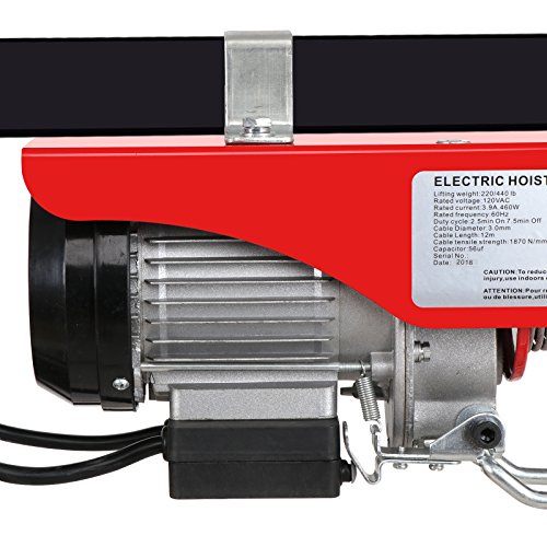 image for F2C Overhead Lift Electric Hoist Crane Industrial Commercial Chain Win