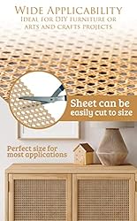 Rattan Cane Webbing Roll 18 in Width x 36 in