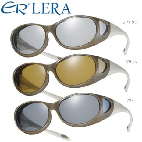 Amazon 日本製 偏光サングラスer Lera エロイコ レラ オーバーグラス スモールサイズ Os 2 C M グレー ノーブランド品 生活雑貨 通販