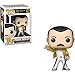 Funko Freddie Mercury [Wembley Stadium 1986]: Queen x POP! Rocks Vinyl Figure & 1 POP! Compatible PET Plastic Graphical Protector Bundle [#096 / 33732 - B]