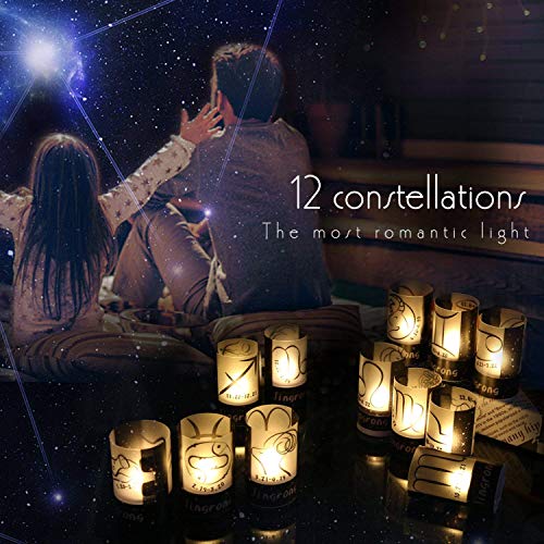 image for Jingrong Tea Lights Candles,Warm White LED Tea Lights with Remote Cont