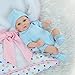 MaiDe Mini 10 inch Real Life Cute Newborn Baby Dolls Sleeping Girl And Boy Full Body Silicone Reborn Baby Twins