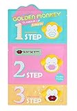 Holika Holika Golden Monkey Glamour Lip 3-Step Kit (3 Pack)