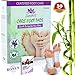Sandholt Premium Body Cleanse Foot Pads - Stress, Pain and Constipation Relief - Improved Energy - Natural Sleep Aid - Odor Eliminator - Relaxing Feet Health Care - 20 Feet Patches + e-Book