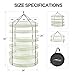 iPower GLDRYRD3L6X10 3 ft 6 Layer Plant Drying Rack, 10 Pack(Whole Box), Whitethumb 1