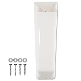 Five Oceans 9-1/2" Winch Handle Holder &ndash; UV-Stabilized Non-Corrosion White PVC, Self-Draining