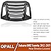 Opall Rear and Side Window Louver Windshield Sun Shade Cover for Ford Mustang 2015~2021 in GT Lambo Style Custom Fit ABS Matte Black (S)…