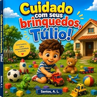 Livro Cuidado com os seus brinquedos, Túlio