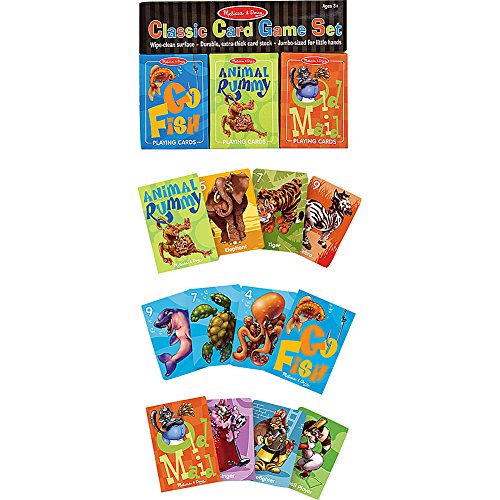 Melissa & Doug Animal Card Games B006HMQFC2 Book Cover
