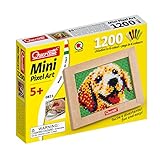 Quercetti Mini Dog Pixel Art for Ages 5 + (Made in Italy)