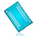 TOP CASE 2-in-1 Rubberized Hard Case Cover and Keyboard Cover Compatible with Apple MacBook White Unibody 13