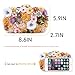 Milisente Women Clutches Colorful Flower Evening Bag Sequins Satin Evening Clutch
